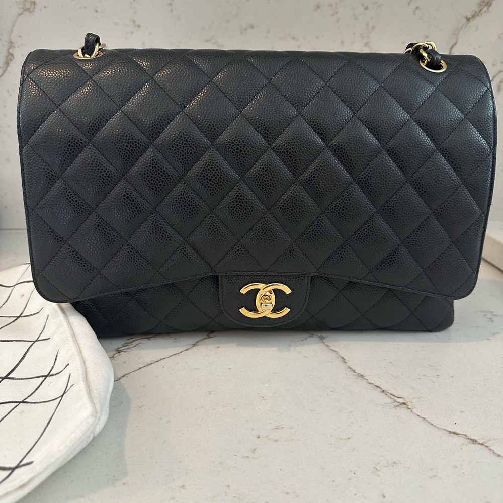 CHANEL TIMELESS CLASSIC DOUBLE FLAP MAXI
